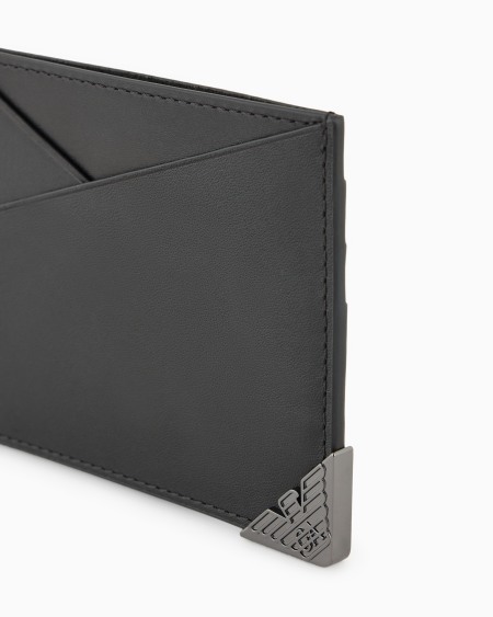 Armani Tarjetero De Piel Vegetal Premium