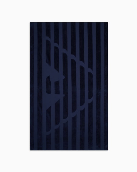 Armani Toalla De Playa De Rizo Con Macroáguila