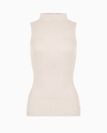 Armani Top de punto acanalado Dawn to Dusk