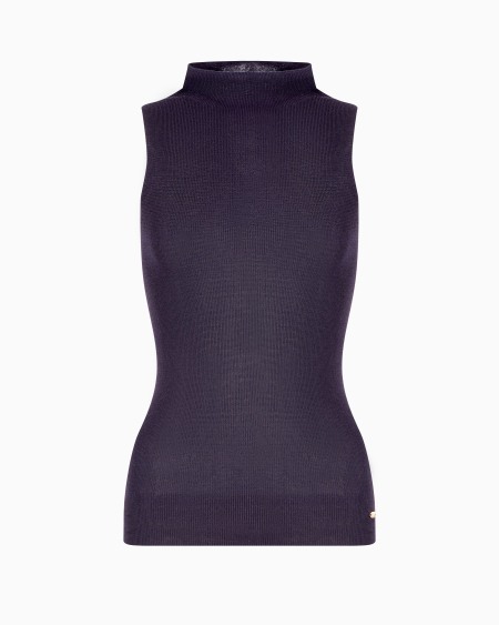 Armani Top de punto acanalado Dawn to Dusk