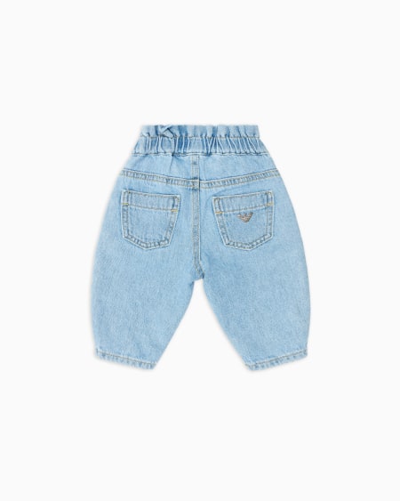 Armani Vaqueros De Denim Con Cintura Elástica