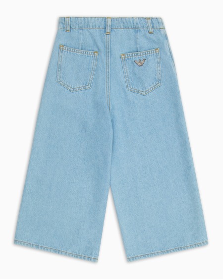 Armani Vaqueros De Pernera Ancha De Denim