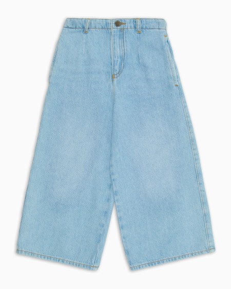 Armani Vaqueros De Pernera Ancha De Denim