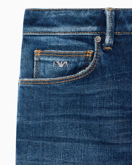 Armani Vaqueros J06 De Denim Elástico