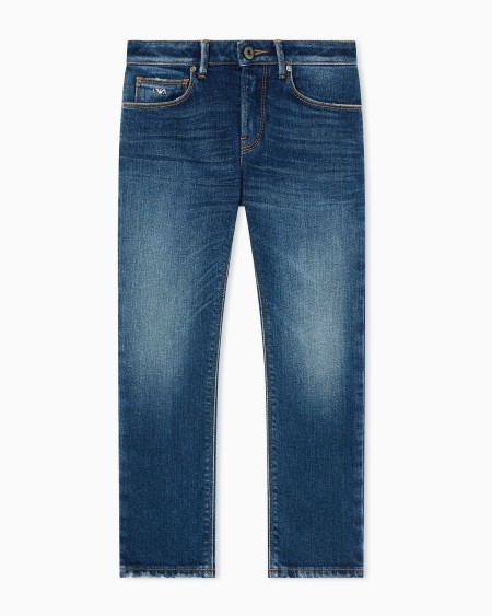 Armani Vaqueros J06 de denim elástico