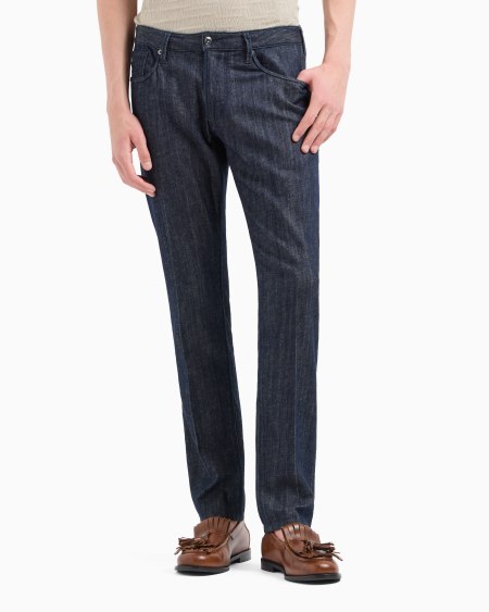 Armani Vaqueros J06 Slim Fit De Cómodo Denim