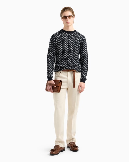 Armani Vaqueros J76 De Corte Recto En Bull Denim