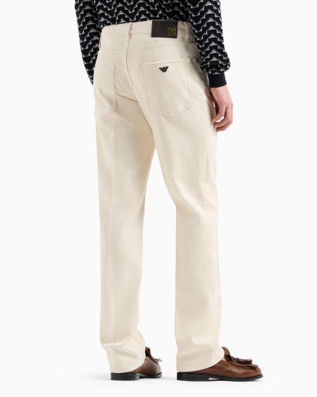 Armani Vaqueros J76 De Corte Recto En Bull Denim