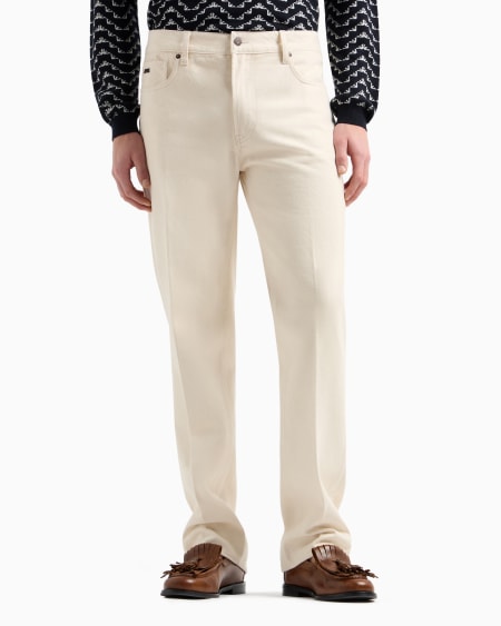 Armani Vaqueros J76 De Corte Recto En Bull Denim