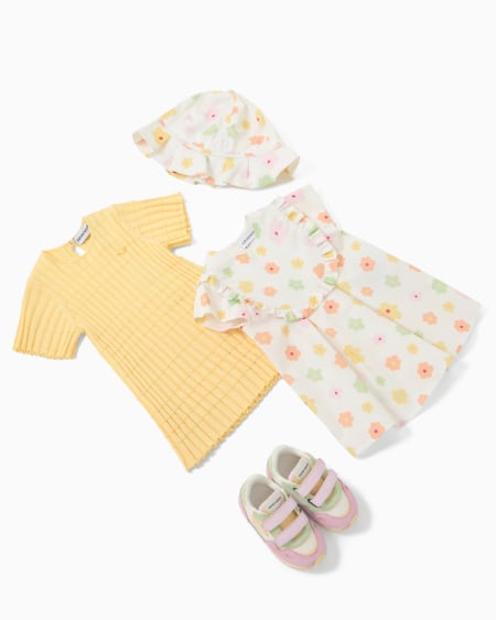 Armani Vestido De Popelina Con Estampado Integral