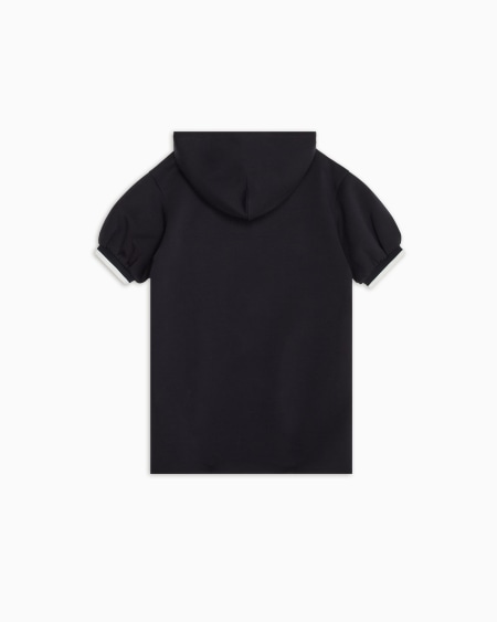 Armani Vestido De Punto Doble Con Bordado