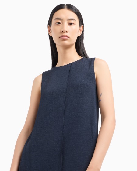 Armani Vestido Túnica De Tejido Texturizado Icon