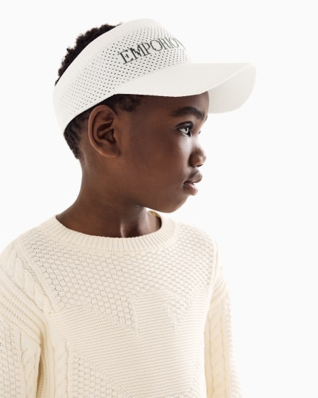 Armani Visera De Punto Con Maxilogotipo