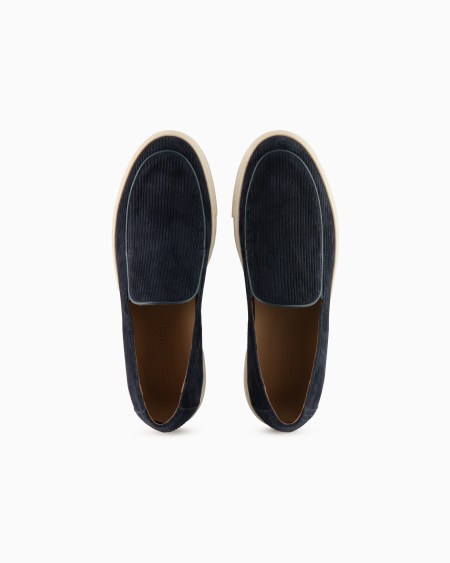 Armani Zapatos Sin Cordones De Ante Milrayas