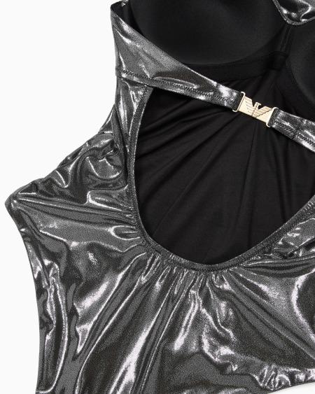 Armani Bañador Con Relleno De Tejido Foil Reciclado ASV