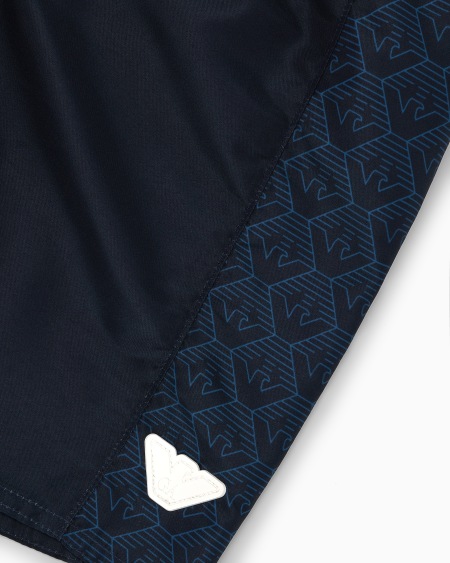 Armani Bañador Tipo Bermudas Con Banda Con Logotipo
