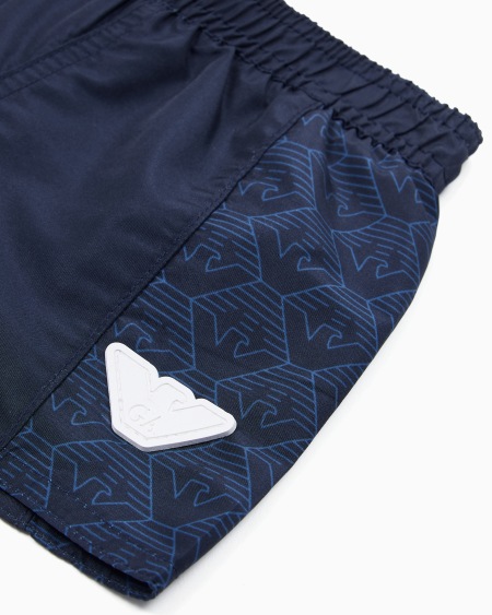 Armani Bañador Tipo Pantalón Corto Con Banda Con Logotipo