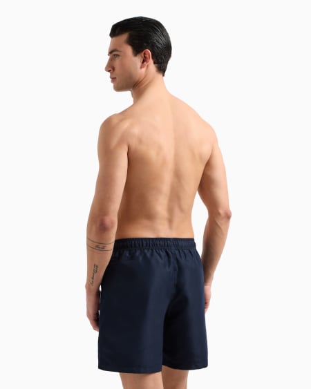 Armani Bañador Tipo Pantalón Corto Con Cinta Con Logotipo