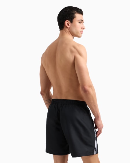 Armani Bañador Tipo Pantalón Corto Con Cinta Con Logotipo