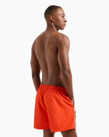 Armani Bañador Tipo Pantalón Corto Con Cinta Con Logotipo