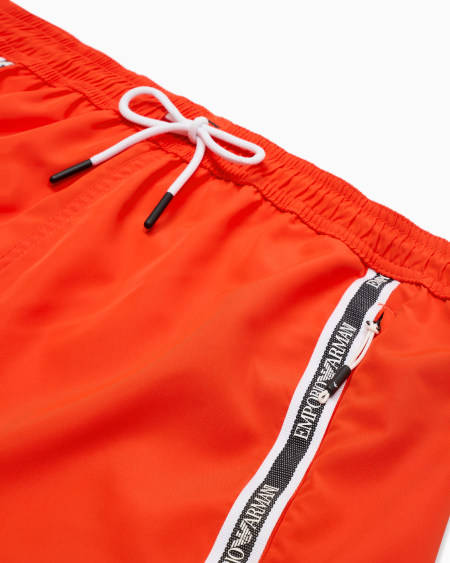 Armani Bañador Tipo Pantalón Corto Con Cinta Con Logotipo