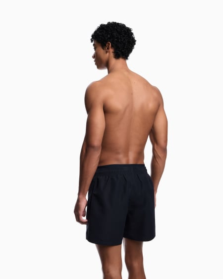 Armani Bañador Tipo Pantalón Corto De Tejido Reciclado Con Banda Con Logotipo ASV