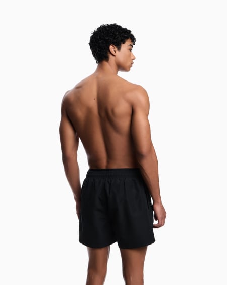 Armani Bañador Tipo Pantalón Corto De Tejido Reciclado Con Banda Con Logotipo ASV