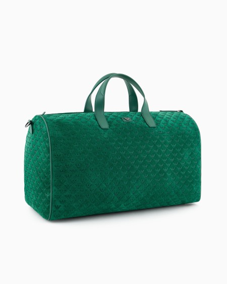 Armani Bolsa De Ante Con Motivo De águila Integral En Relieve