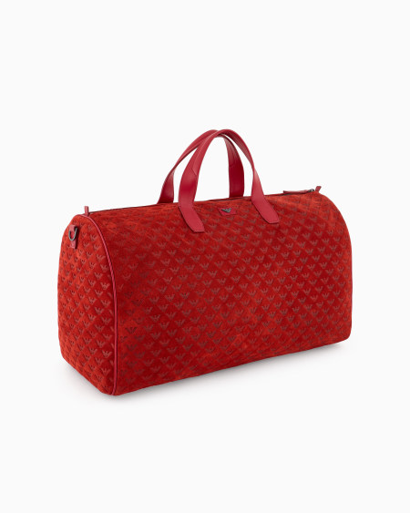 Armani Bolsa De Ante Con Motivo De águila Integral En Relieve