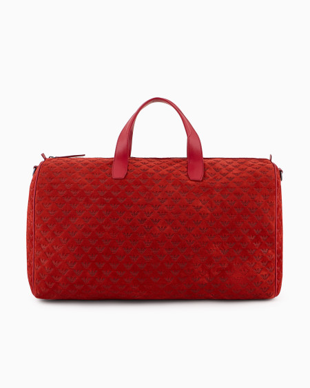 Armani Bolsa De Ante Con Motivo De águila Integral En Relieve