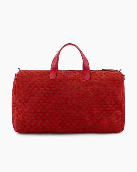 Armani Bolsa de ante con motivo de águila integral en relieve