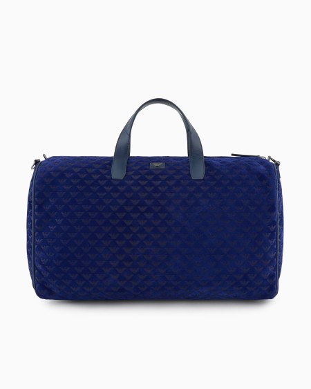 Armani Bolsa de ante con motivo de águila integral en relieve