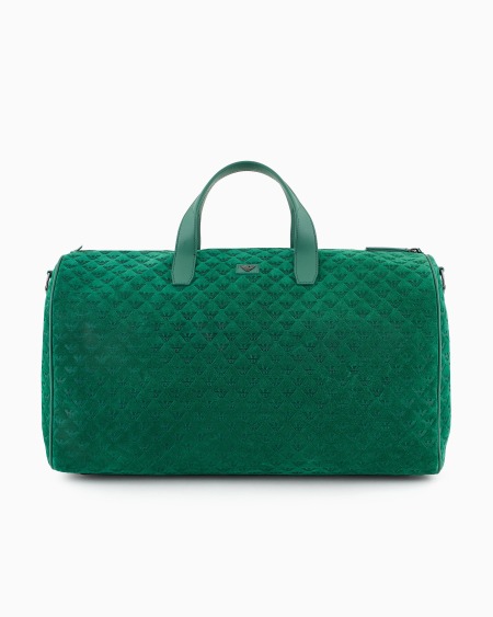 Armani Bolsa de ante con motivo de águila integral en relieve