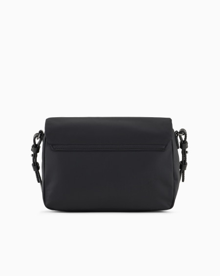 Armani Bolso Bandolera Con Solapa De Nailon Reciclado ASV