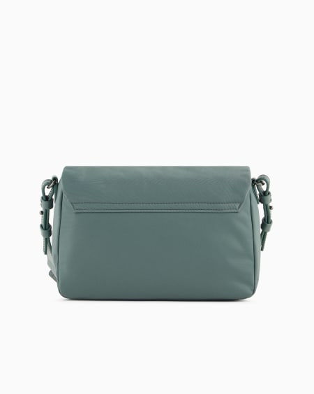 Armani Bolso Bandolera Con Solapa De Nailon Reciclado ASV