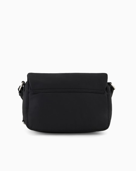 Armani Bolso Bandolera En Nailon Reciclado Con Placa De águila ASV