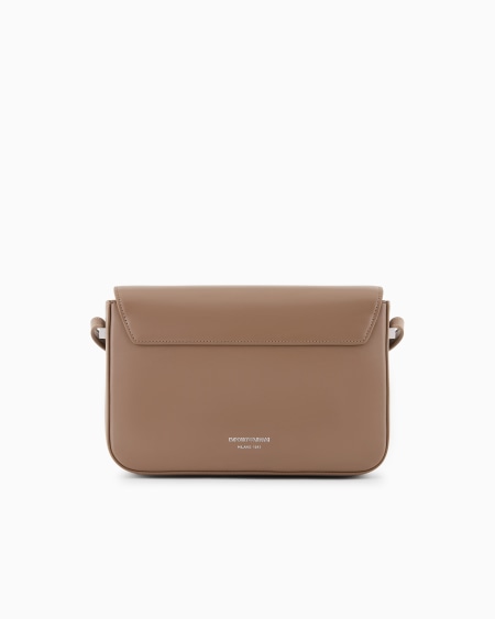 Armani Bolso De Hombro De Piel Lisa Con Logotipo De águila De Metal