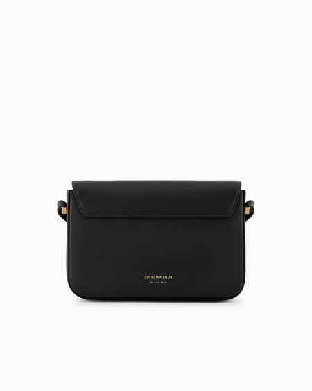 Armani Bolso De Hombro De Piel Lisa Con Logotipo De águila De Metal