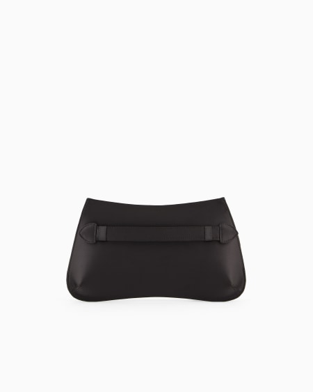 Armani Bolso De Mano Baguette Con Bandolera De Cadena En Satén