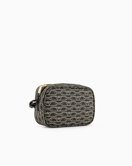 Armani Bolso Modelo Funda Para Cámara Con Bandolera Y Estampado Integral De Monograma