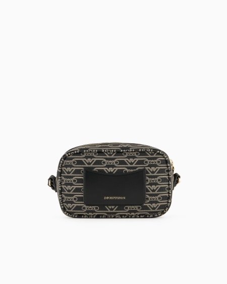 Armani Bolso Modelo Funda Para Cámara Con Bandolera Y Estampado Integral De Monograma