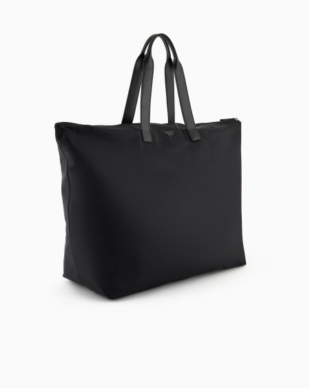 Armani Bolso Shopper Grande De Nailon Reciclado ASV