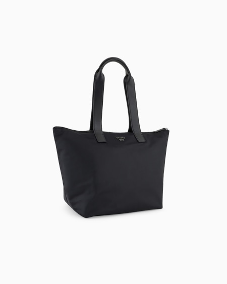 Armani Bolso Shopper Mediano De Nailon Reciclado ASV