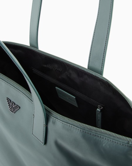 Armani Bolso Shopper Mediano De Nailon Reciclado ASV