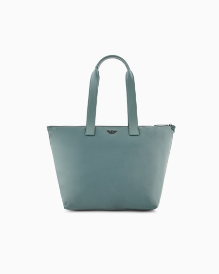 Armani Bolso shopper mediano de nailon reciclado ASV