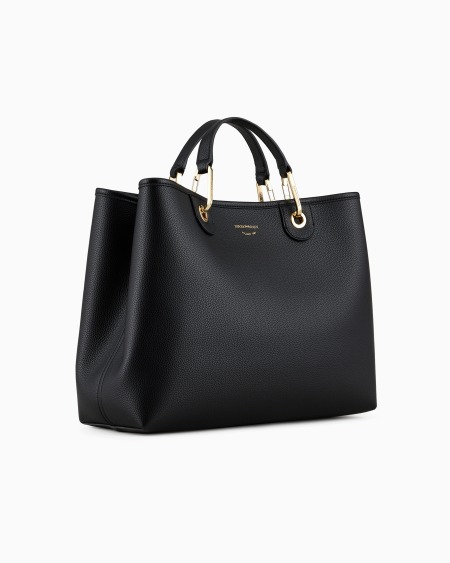 Armani Bolso Shopper MyEA Mediano Con Estampado De Ciervo