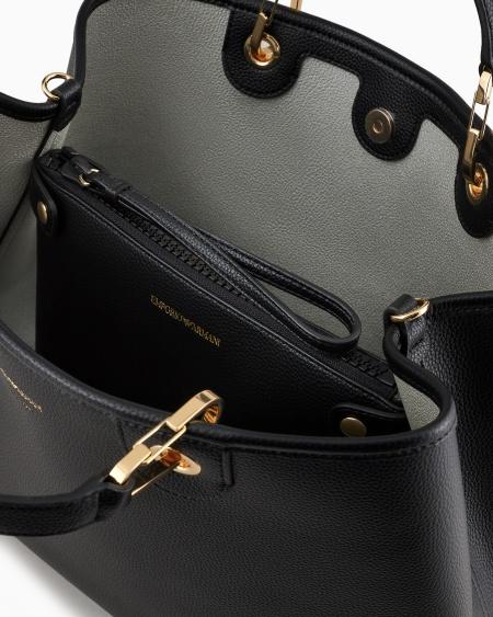 Armani Bolso Shopper MyEA Mediano Con Estampado De Ciervo