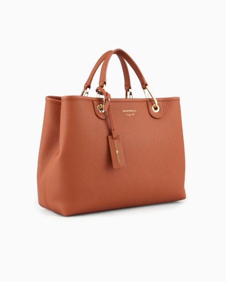 Armani Bolso Shopper MyEA Mediano Con Estampado De Ciervo