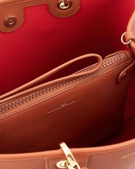 Armani Bolso Shopper MyEA Mediano Con Estampado De Ciervo