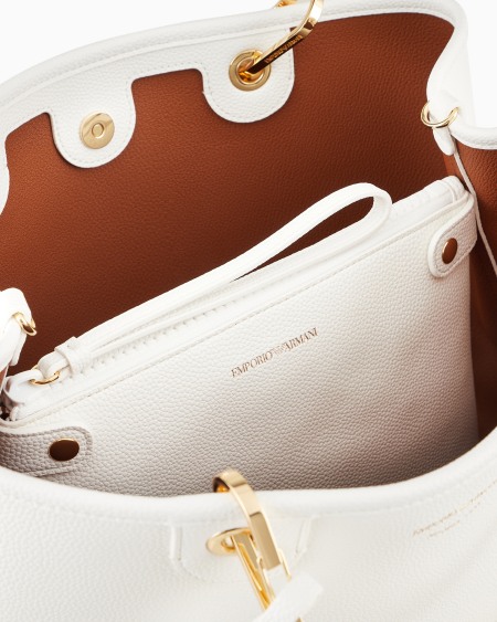 Armani Bolso Shopper MyEA Mediano Con Estampado De Ciervo